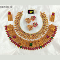FS Collection Gold Plated Jewellery Necklace Combo
