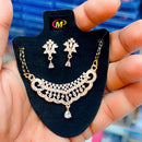 FS Collection AD Stone Mangalsutra Set