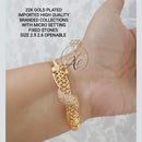 FS Collection Gold Plated Bracelet