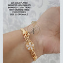 FS Collection Ad Stone Gold Plated Bracelet
