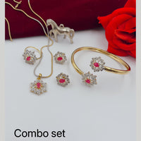 FS Collection  Gold Plated Jewellery Combo