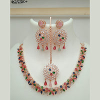FS Collection Ad Stone Choker Necklace Set