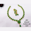 FS Collection Ad Stone Gold Plated Choker Necklace Set