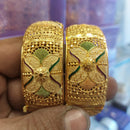 FS Collection Gold Plated Bangles Set