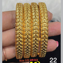 FS Collection Gold Plated Bangles Set