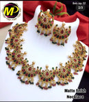 FS Collection Pota Stone Choker Necklace Set