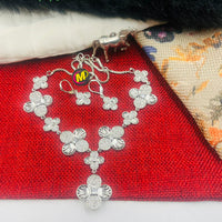 FS Collection Austrian Stone Necklace Set
