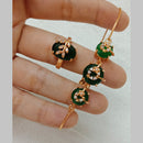 FS Collection Gold Plated Bracelet & Ring Combo