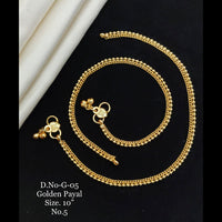 FS Collection Gold Plated Payal