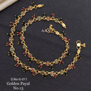 FS Collection Gold Plated Fancy Payal