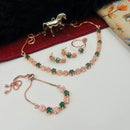 FS Collection  Gold Plated Jewellery Combo