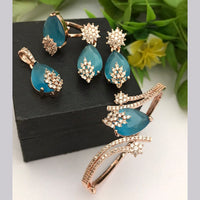 FS Collection Gold Plated Jewellery Combo