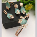 FS Collection Gold Plated Jewellery Combo