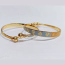 FS Collection Gold Plated Openable Kada