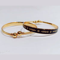 FS Collection Gold Plated Openable Kada