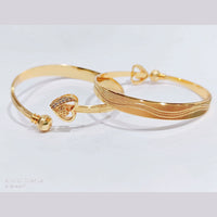 FS Collection Gold Plated Openable Kada