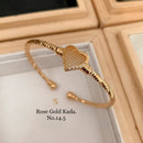FS Collection Rose Gold Plated Kada