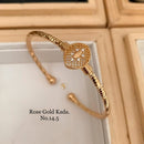 FS Collection Rose Gold Plated Kada