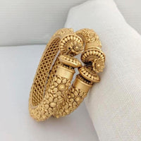 FS Collection Gold Plated Openable Bangles