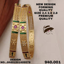 FS Collection Gold Plated Bangles Set