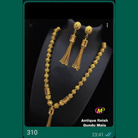 FS Collection Gold Plated Necklace