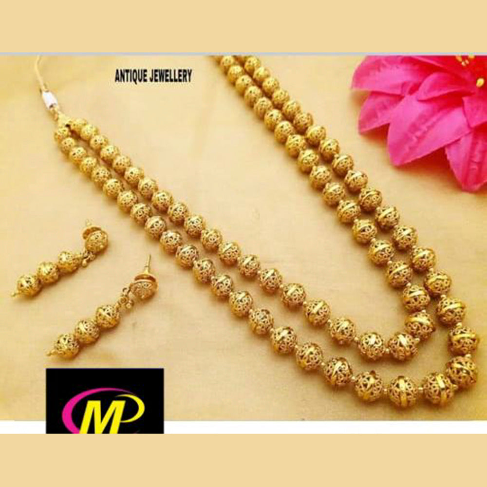 FS Collection Gold Plated Necklace