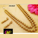 FS Collection Gold Plated Necklace