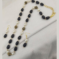 FS Collection Gold Plated Baeds Necklace Set