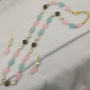 FS Collection Gold Plated Baeds Necklace Set
