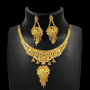 FS Collection Gold Plated Necklace Set