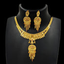 FS Collection Gold Plated Necklace Set