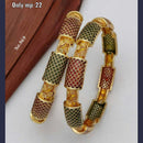 FS Collection Gold Plated Bangles