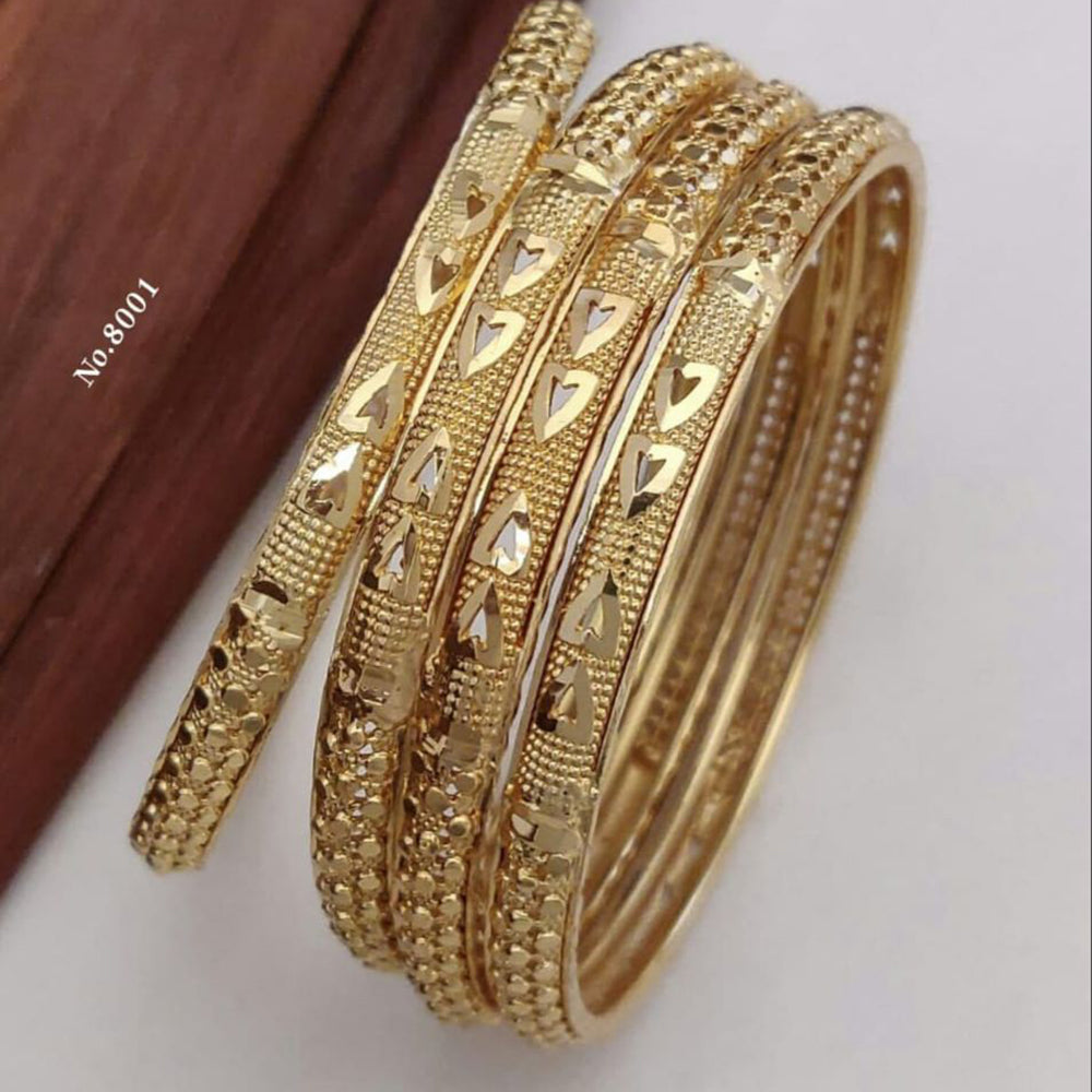 FS Collection Gold Plated Bangles