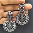 FS Collection Oxidised Plated Dangler Earrings