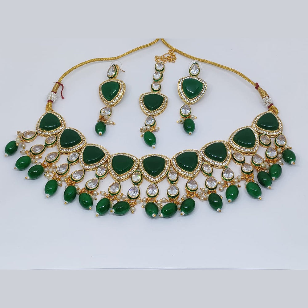 FS Collection Kundan Necklace Set