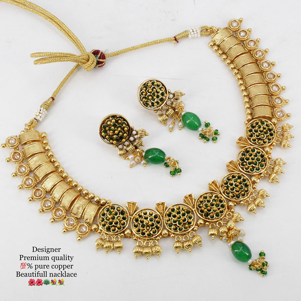 FS Collection Pure Copper Necklace Set