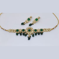 FS Collection Kundan Stone Choker Necklace Set