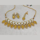 FS Collection Kundan Stone Choker Necklace Set