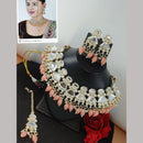FS Collection Kundan & Beads Necklace Set