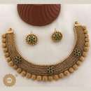 FS Collection Gold Plated  Necklace Set