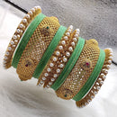 FS Collection Gold Plated Bangles Set