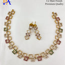 FS Collection Matte Finish AD Necklace Set