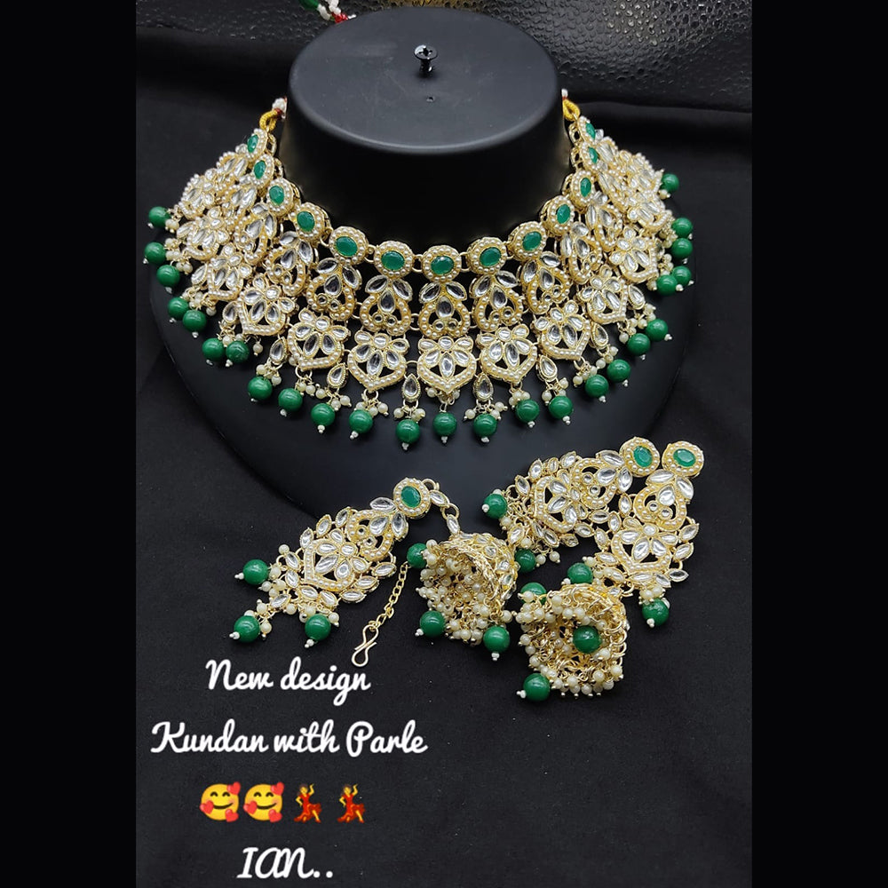 FS Collection Kundan Necklace Set