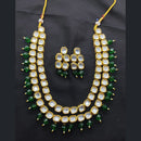 FS Collection Kundan Necklace Set