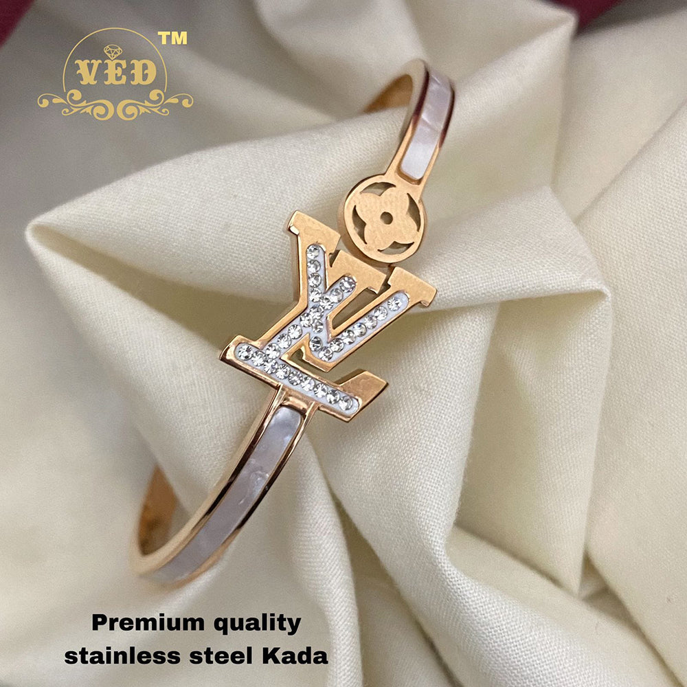 FS Collection Rose Gold Plated Kada