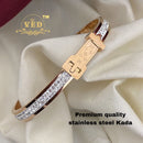 FS Collection Rose Gold Plated Kada