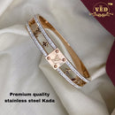 FS Collection Rose Gold Plated Kada