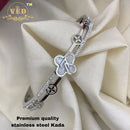 FS Collection Silver Plated Kada