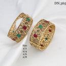 FS Collection Gold Plated Bangles Set