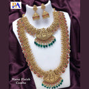 FS Collection Matte Finish Double Necklace Set
